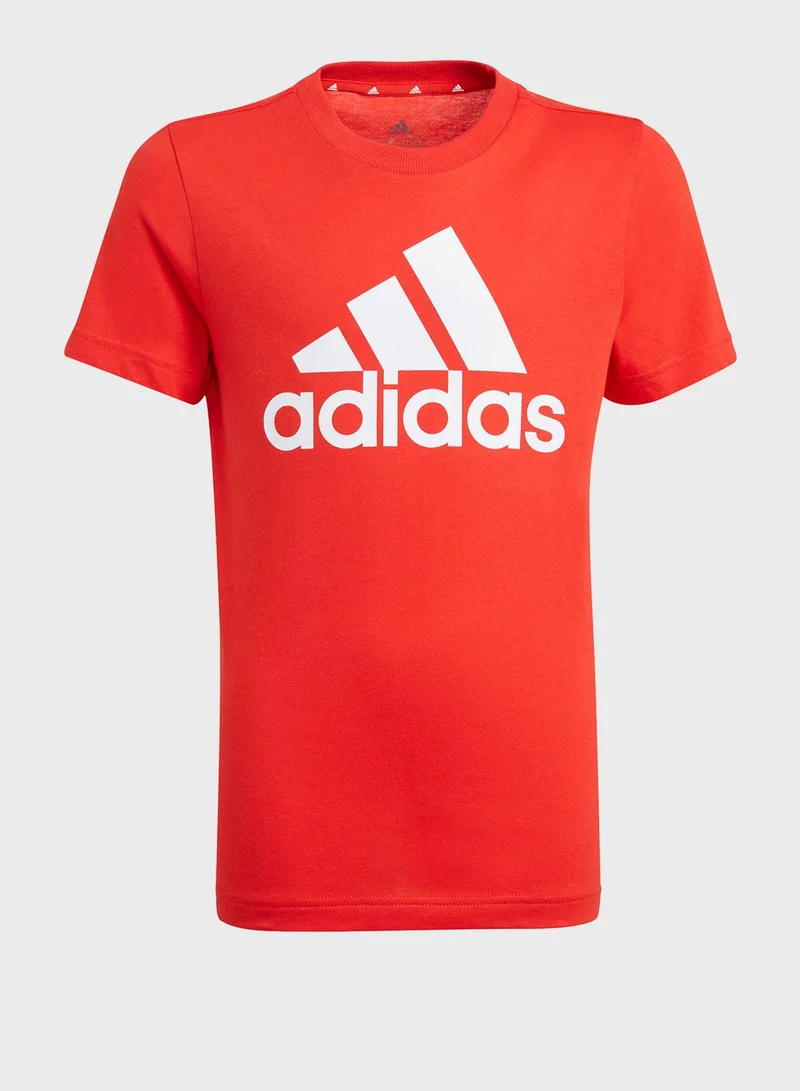 adidas تيشيرت رجالي بشعار الماركة