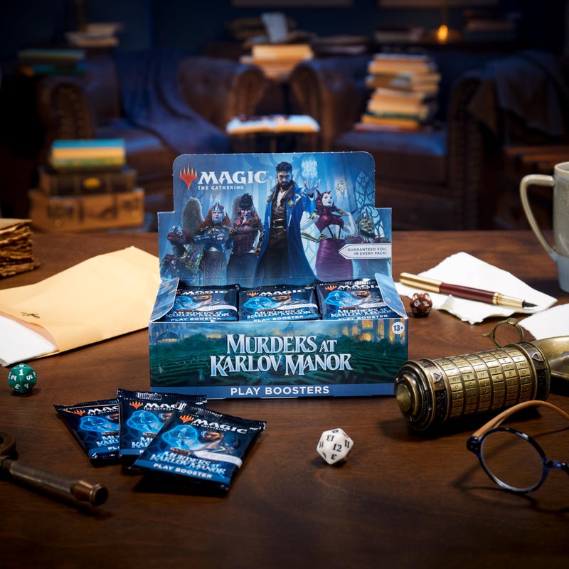 Magic the Gathering Magic: The Gathering Murders at Karlov Manor Play Booster Box - 36 Packs (504 Magic Cards) - Image 2