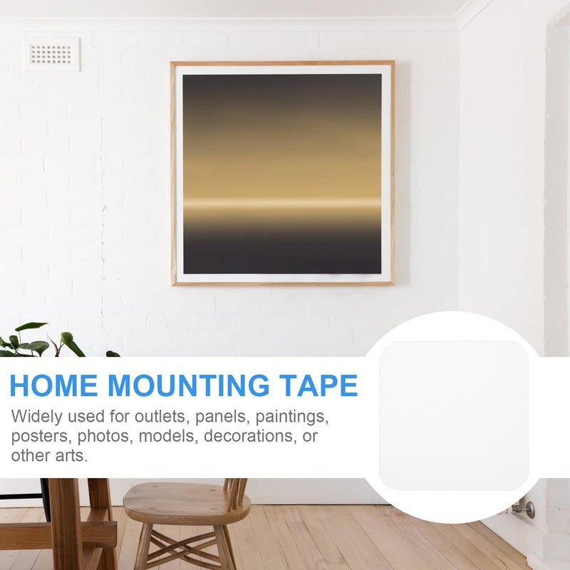 Double Sided Adhesive Mounting Tape 20 Pads 6x6cm Strong Waterproof Multipurpose for Home Office Car - Image 4