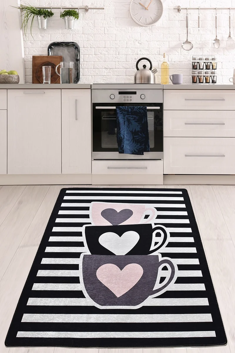CHILAI HOME Cups Heart Digital Carpet 80 x 120 cm