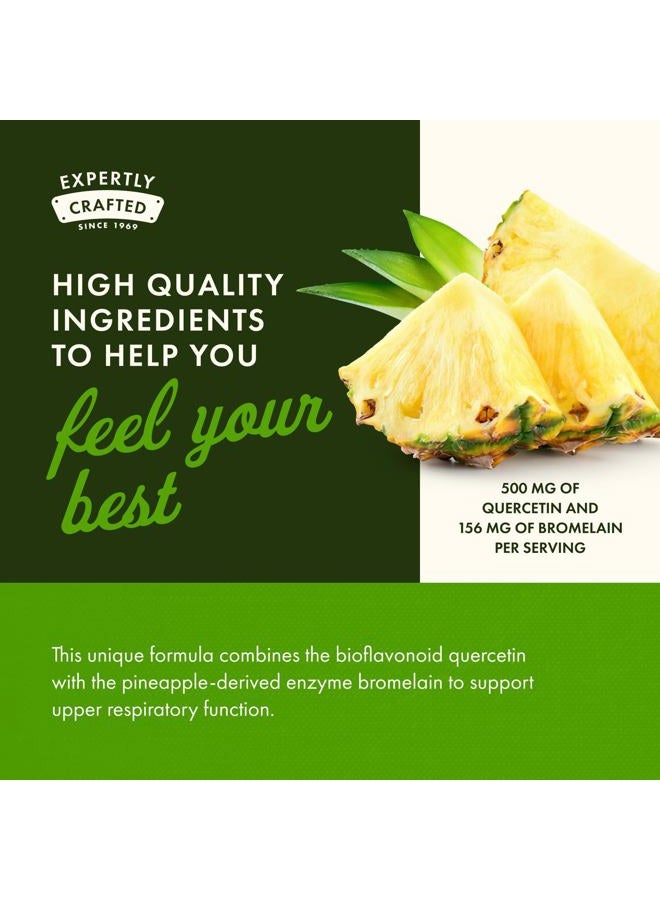 SWANSON Quercetin & Bromelain, 500 mg / 156 mg 100 Caps - Image 5