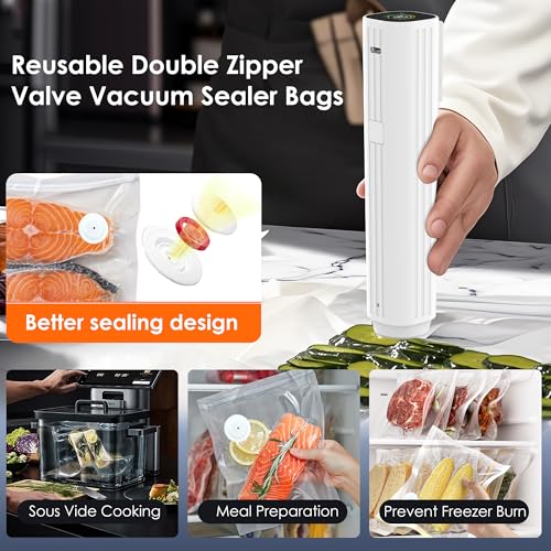 Natupo Vacuum Sealer Bags,Reusable Vacuum Sealer Bags,Can Withstand More Than 100 Washes,Large Size (30 Bags) - Image 3