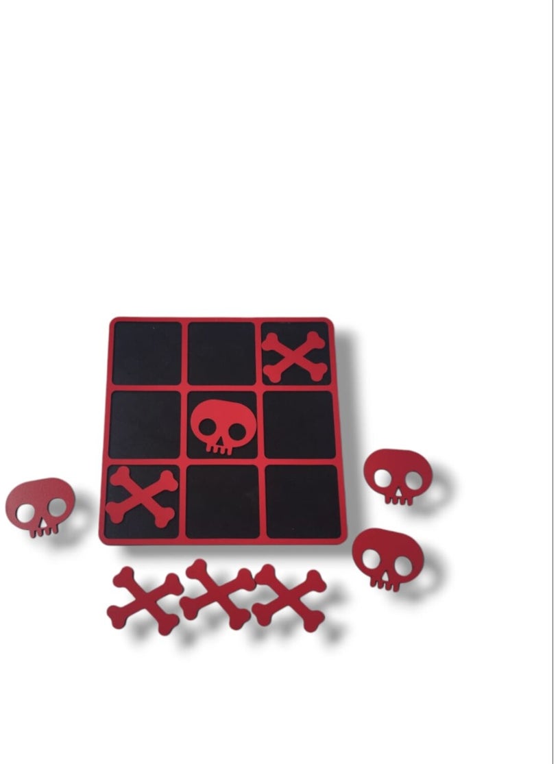 Sword Wood - Swordwood Laser Cut Tic Tac Toe Wooden Board Game SW-0095 - Image 1