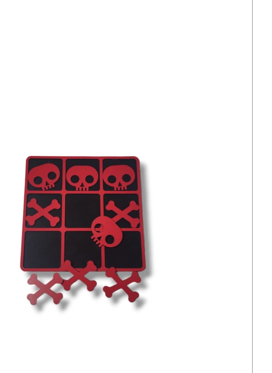 Sword Wood - Swordwood Laser Cut Tic Tac Toe Wooden Board Game SW-0095 - Image 1
