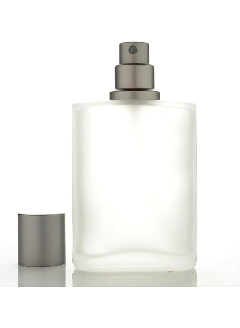Glass Perfume Spray Bottle Atomizer - 100ml Smokey Glass Design