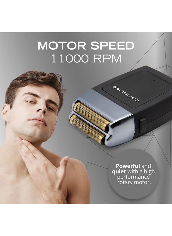 Corioliss - The Shaver Electric for Men Precision Beard Titanium Foil Professional USB Cable - Image 1
