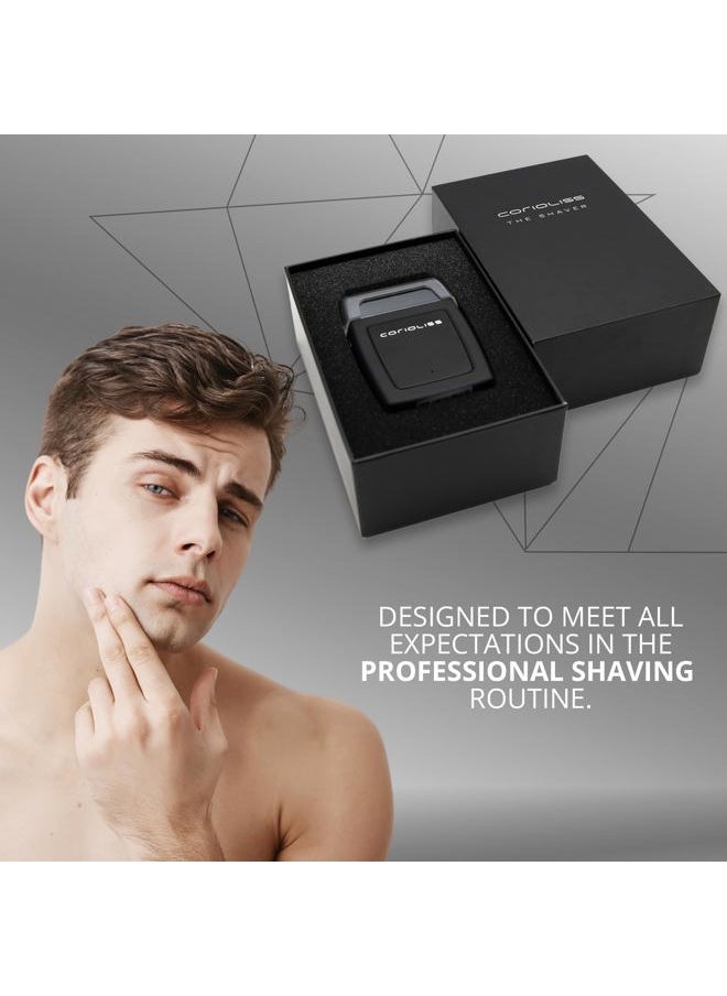 Corioliss - The Shaver Electric for Men Precision Beard Titanium Foil Professional USB Cable - Image 1