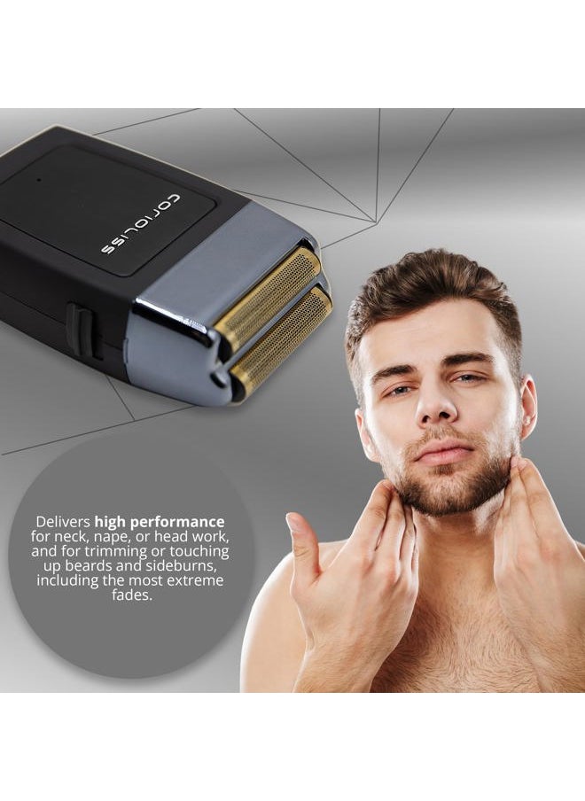 Corioliss - The Shaver Electric for Men Precision Beard Titanium Foil Professional USB Cable - Image 1