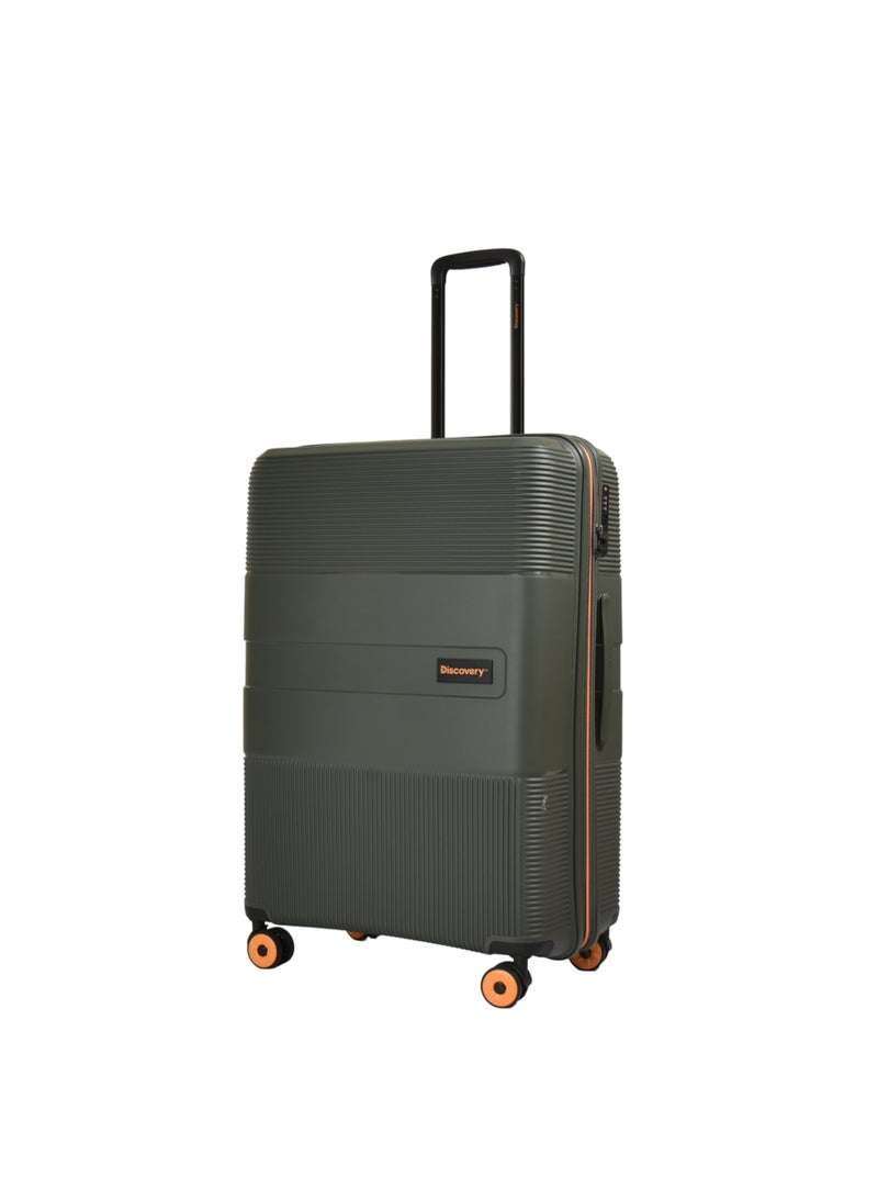 Discovery PP Trolley 3 Piece Luggage Set DL02H0.01-3P Expandable Hard Shell Suitcase Set with TSA Lock & 4 Double Spinner Wheels - Image 2