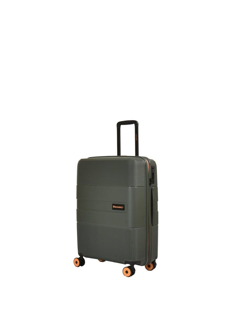 Discovery PP Trolley 3 Piece Luggage Set DL02H0.01-3P Expandable Hard Shell Suitcase Set with TSA Lock & 4 Double Spinner Wheels - Image 4