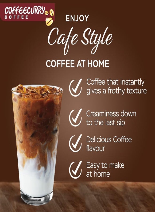 Coffeecurry Mushroom Coffee Tin Can (50 Gram) - Support Immune System & Enhance Focus and Memory | Mushroom Powered Coffee - Arabica Instant Coffee - Image 3