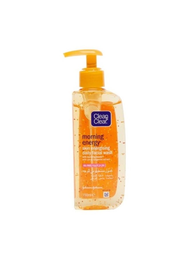 Clean & Clear Morning Energy Skin Energising Daily Facial Wash 150ml