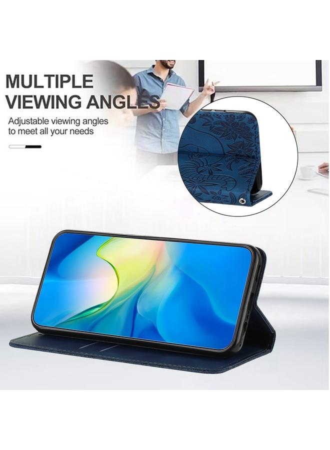 اس-توب جراب لهاتف Samsung Galaxy S24+ 5G جراب هاتف جلدي منقوش عليه صورة فيل عتيق - Image 4