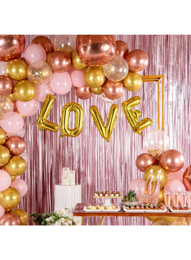 TOY GARDEN Giant Gold Letter V Balloon  Foil Helium Big Single Mylar Balloon Birthday Party Decoration Supply Baby Shower Event - Image 3
