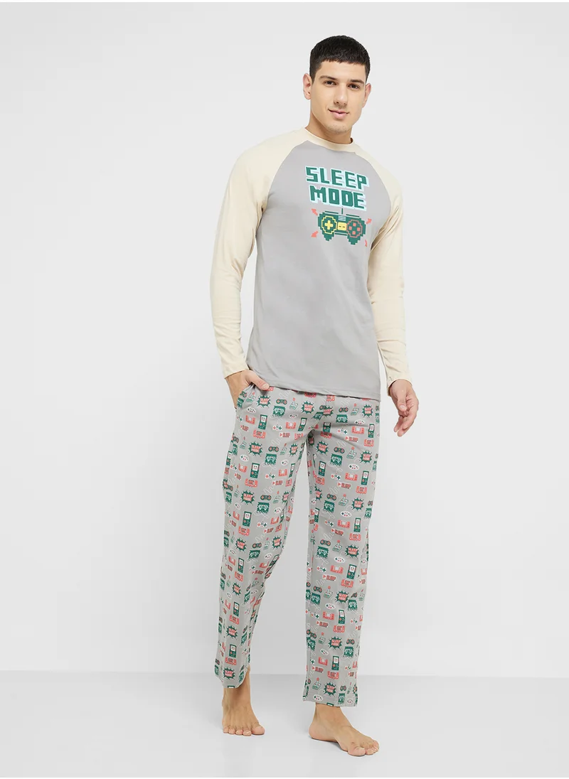 Robert Wood Nightwear T-Shirt & Pants Sets