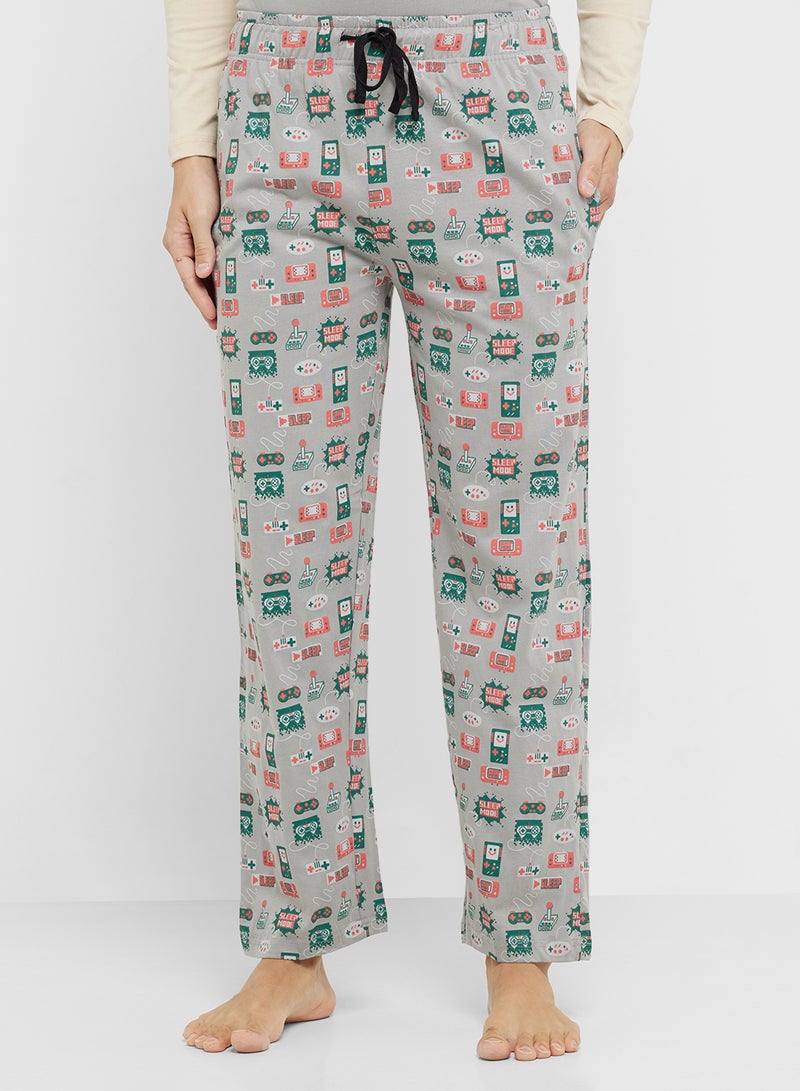 Robert Wood Nightwear T-Shirt & Pants Sets  - Image 4