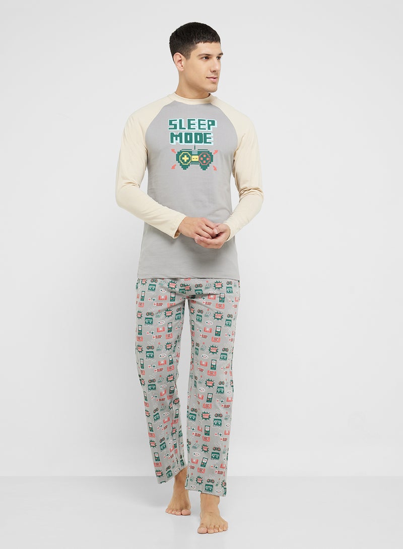 Robert Wood Nightwear T-Shirt & Pants Sets  - Image 5