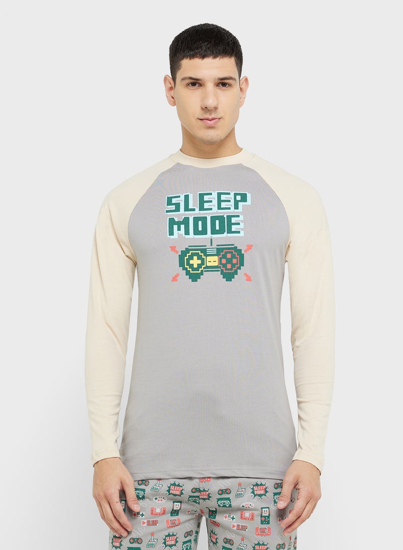 Robert Wood Nightwear T-Shirt & Pants Sets  - Image 3