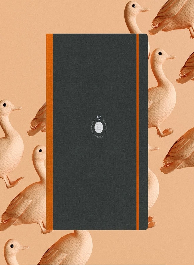 flexbook Sketchbook Orange | Large A4 | 22x31cm | 96 pages | 170gsm Special Quality Munken Paper | Special Black Art Paper Cover | Elastic Band Closure | FSC Certified - Image 5