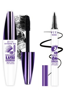 OSYA Eyeliner 1 Set Mascara Stylish Beginner Liquid Eye Liner Pen Easy To Color Natural Eyes Makeup  - Image 2
