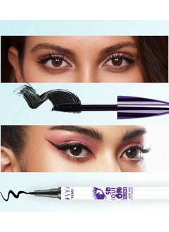 OSYA Eyeliner 1 Set Mascara Stylish Beginner Liquid Eye Liner Pen Easy To Color Natural Eyes Makeup  - Image 4