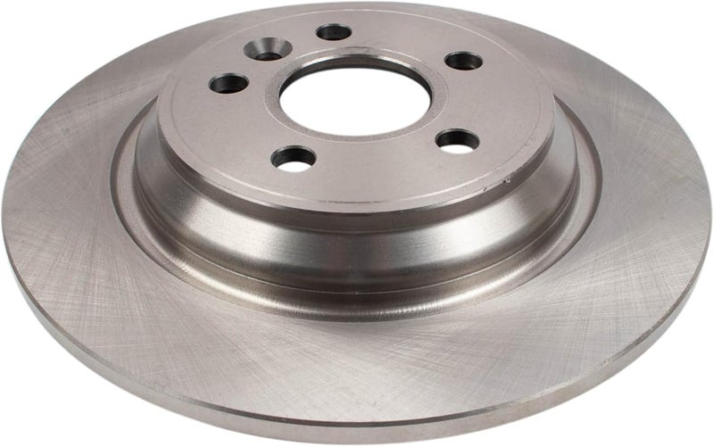 TRQ Rear Brake Rotor Set Solid Compatible with 2011-2018 Volvo S60 2016-2018 S60 Cross Country 2007-2016 S80 2015-2018 V60 2015-2018 V60 Cross Country 2008-2010 V70 2008-2016 XC70 - Image 5