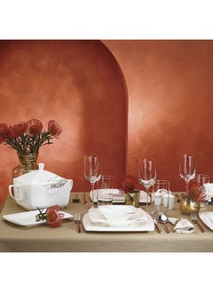 Karaca Fine Pearl Era 62 Pieces Dinnerware Set For 12 Persons 