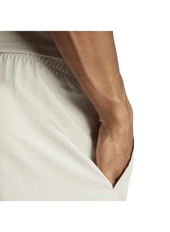 adidas adidas Run It Short Beige Running Shorts XS5"