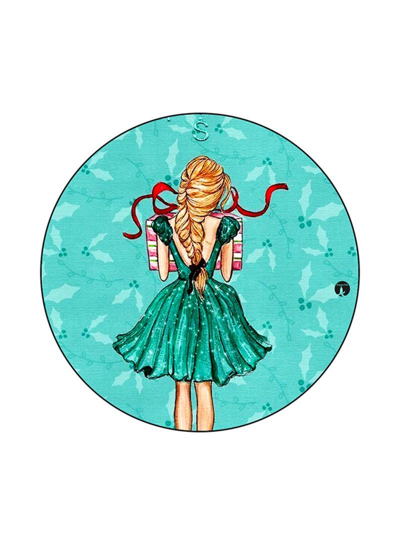 RKN A Girl Mouse Pad Green