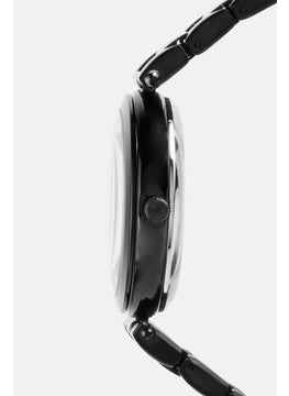 French Connection Women FCL0001C Round Analog Stainless Watch 34 mm, Black  - Image 5