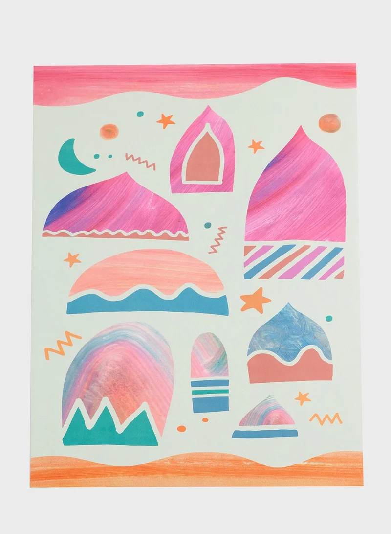 Sabr Starship Landing I' Compact Prayer Mat