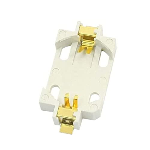 bnafes 10Pcs White Surface Mount SMD CR2032 Cell Button Battery Holder Socket - Image 2