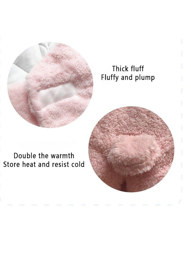 BAIG Baby Sleeping Bags Thicken Newborn Baby Wrap Blanket Winter Warm Newborn Envelope Soft Infant Sleeping Bag 0-9 Months - Image 3