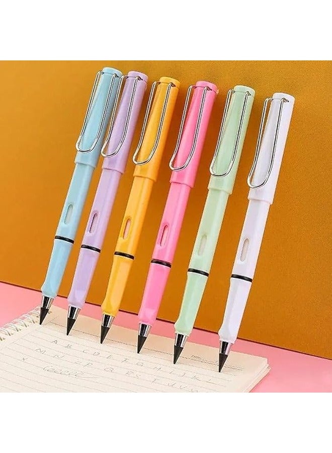 Generic 3pcs Inkless Pencils Eternal, Everlasting Pencil Replaceable Head, Infinite Pencil, Inkless Pen, Technology Unlimited Writing Eternal Pencil with Replaceable Graphite Nib Pencil - Image 2