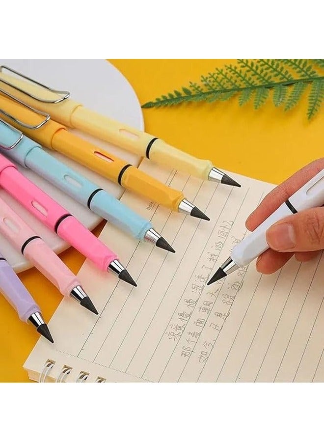 Generic 3pcs Inkless Pencils Eternal, Everlasting Pencil Replaceable Head, Infinite Pencil, Inkless Pen, Technology Unlimited Writing Eternal Pencil with Replaceable Graphite Nib Pencil - Image 5