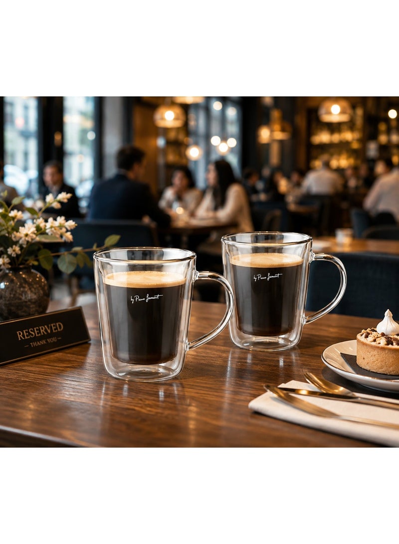 Lamart Coffee Glass Set 350 Ml 2 Pcs - Image 5