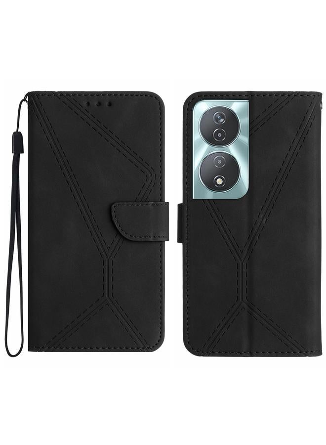 S-TOP Case For Honor 90 Smart Stitching Embossed Leather Phone Case - Image 1