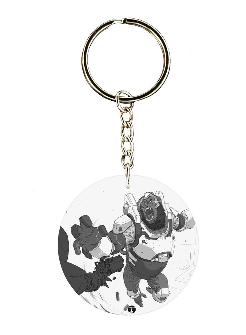RKN Overwatch Double Side Printed Keychain