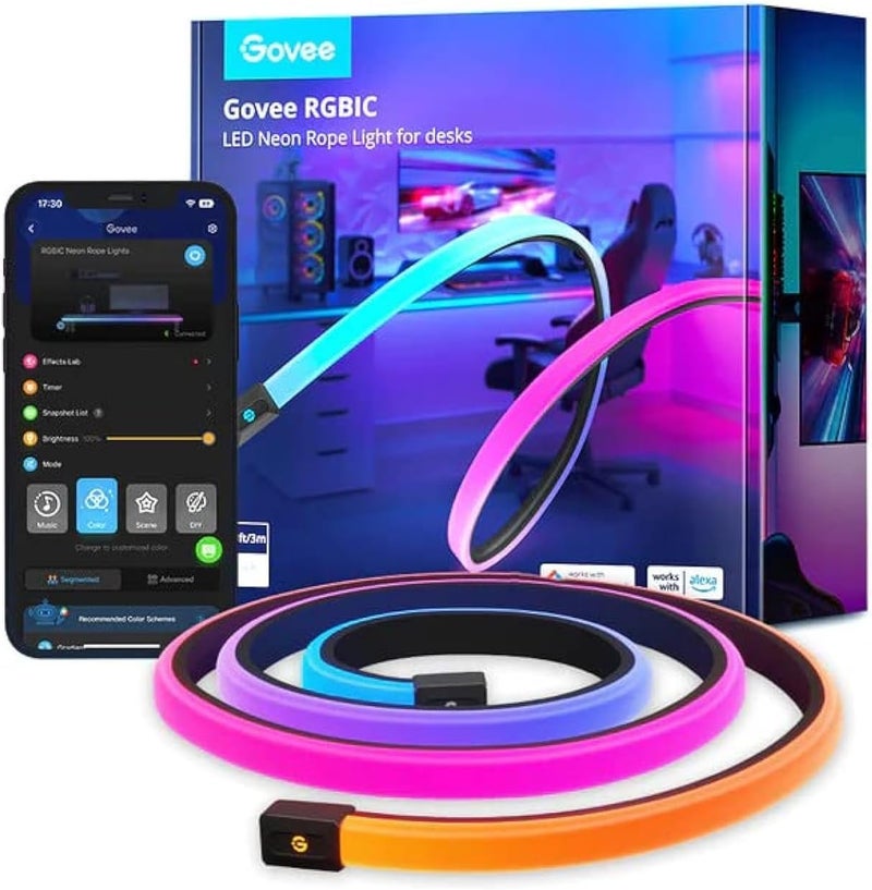 Govee Compact design Neon Gaming Table Light Repeated use friendly design - Image 1