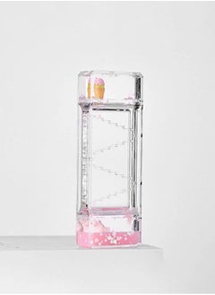 water clock, elegant and antique in design for home, office and kitchen with shatterproof glass.