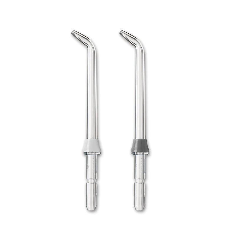 Waterpik رؤوس استبدال دقة ووتر بيك الأصلية لآلات تنظيف الأسنان بالماء سابقًا رؤوس إعادة تعبئة كلاسيكية عدد 2 بألوان متنوعة - Image 1