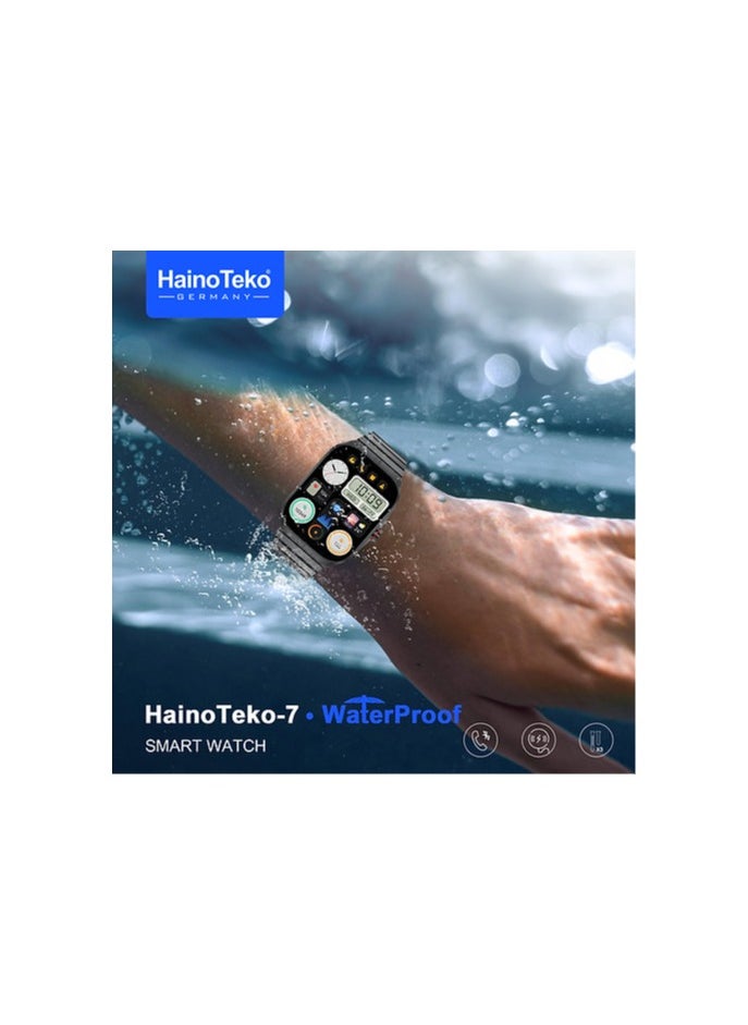 Haino Teko - Haino Teko 7 Smart Watch with AMOLED Curved Display WATERPROOF & 3 Pairs of Straps - Image 1