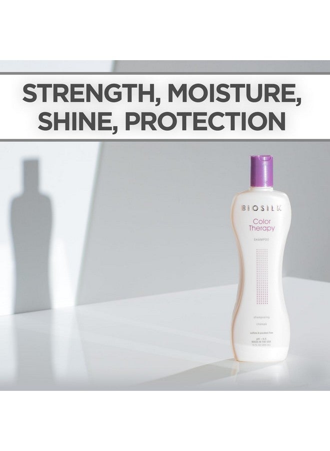 بيوسيلك شامبو بيوسيلك كولور ثيرابي، ينظف بلطف دون إزالة لون الشعر، يحمي اللون أثناء التنظيف، خالي من الكبريتات والبارابين والقسوة، 12 أونصة - Image 4