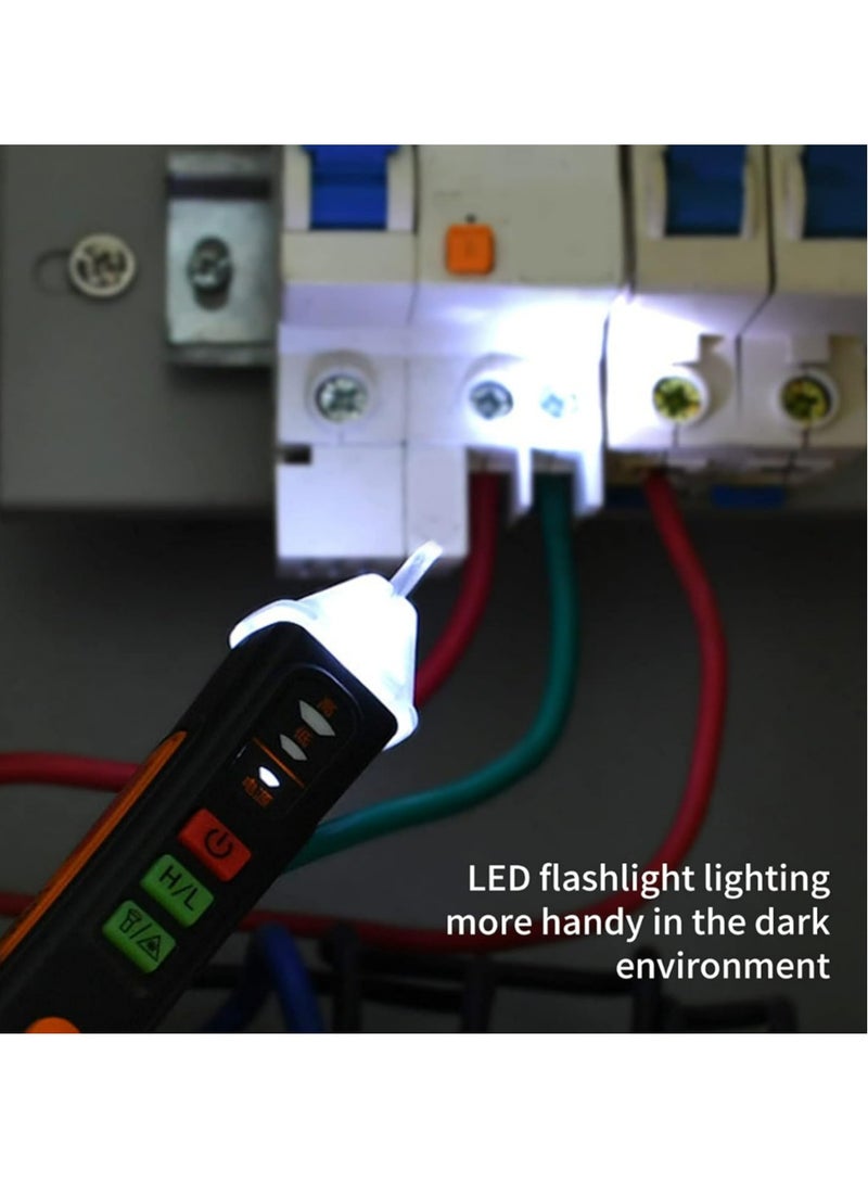 Digital Electrical Tester, ABS T-02A Voltage Tester Battery Powered Infrared Function with Manual for Factory for Power Distribution Room - Image 3