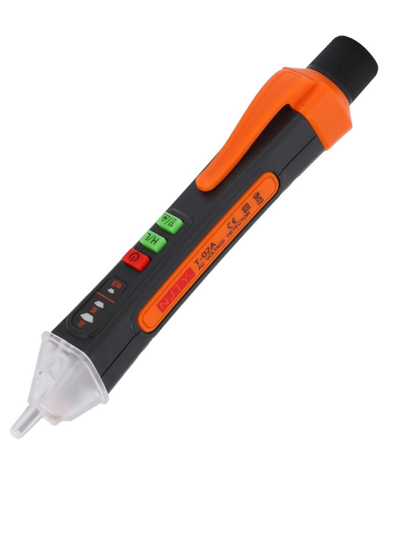 Digital Electrical Tester, ABS T-02A Voltage Tester Battery Powered Infrared Function with Manual for Factory for Power Distribution Room - Image 1