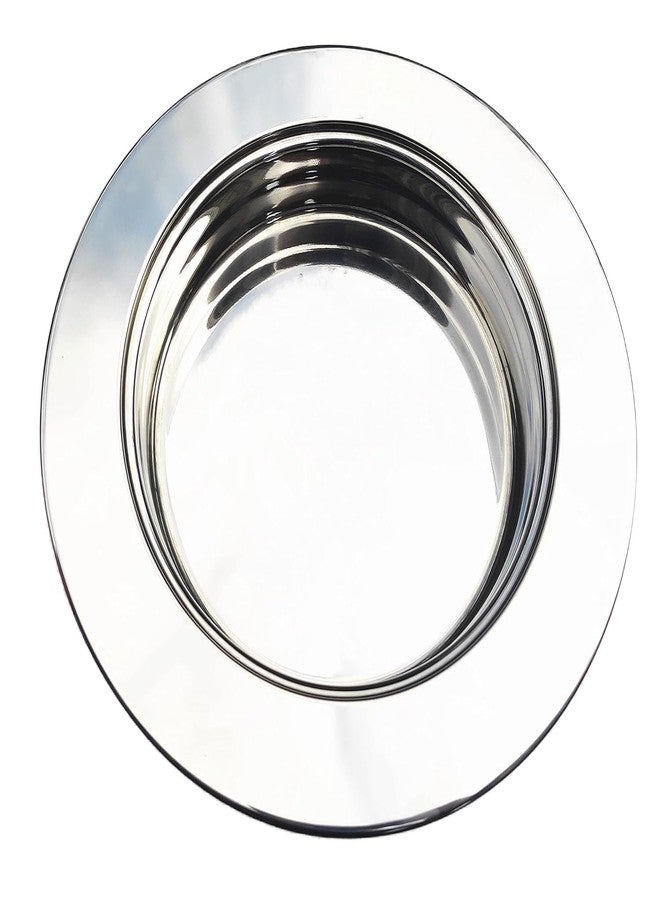 SruiSwei Polished Stainless Steel Communion Tray Plate for Churches,Stackable Communion Bread Plate for Church Communion Supplies,Church Communion Ware Sets - Image 1