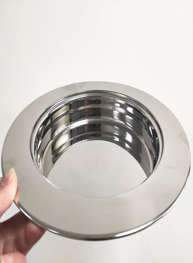 SruiSwei Polished Stainless Steel Communion Tray Plate for Churches,Stackable Communion Bread Plate for Church Communion Supplies,Church Communion Ware Sets - Image 5