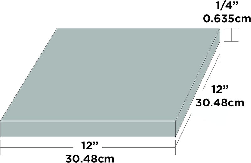 Isolate It! Sorbothane Vibration Damping Sheet Stock - 30 Duro, 1/4 x 12 x 12 inches - Image 2