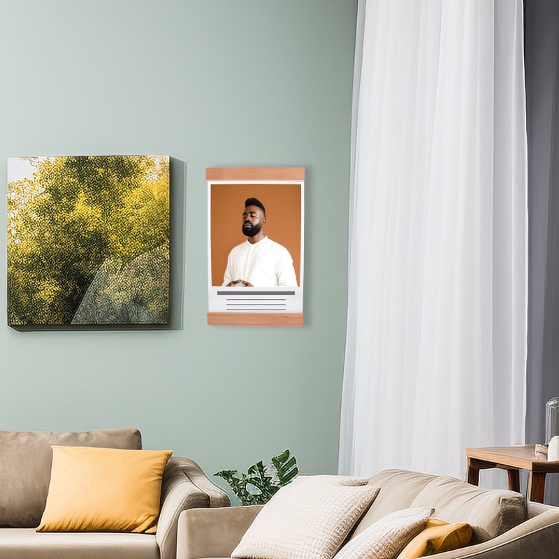 🏠 إطار صور شفاف جداري لعرض المستندات بدون الحاجة إلى الحفر - Image 5