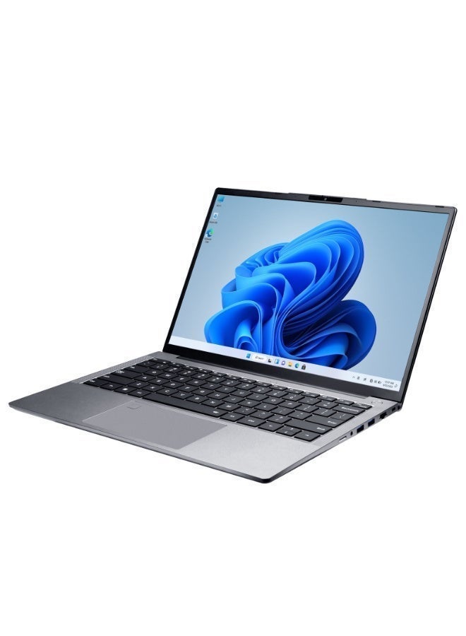 WYSECHY i7-1255U, 16GB DDR4 RAM, 512GB SSD, 15.6-inch FHD Display, Gray English/Arabic Gray - Image 2